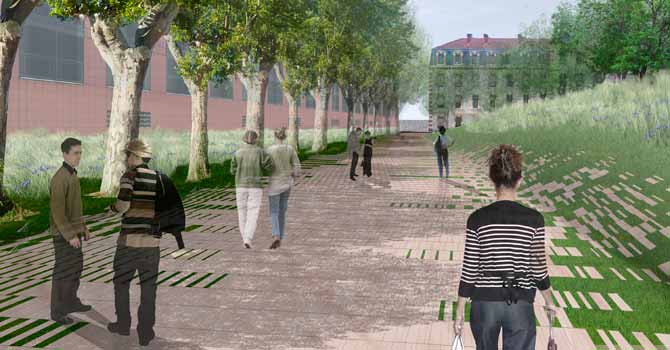 Jardin Niel en Toulouse