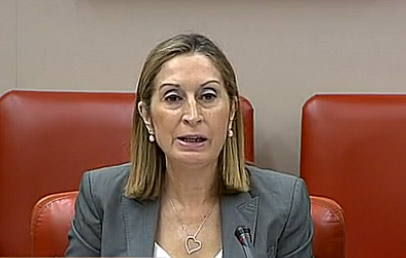 Ana Pastor comparece