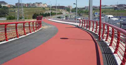 Pavimento antideslizante